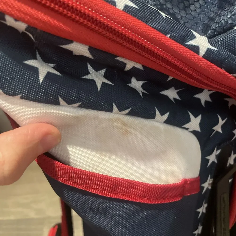 Easton Walk-Off NX Baseball Softball Backpack Stars & Stripes USA Flag Pack